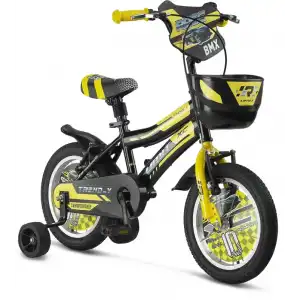 ÜMİT 2002 TREND-Y-BMX-SEPET-V-ERKEK ÇOCUK BİSİKLETİ 20 JANT SİYAH SARI