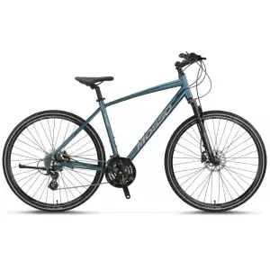 MOSSO LEGARDA-PRO-X24-MSM ERKEK ŞEHİR BİSİKLETİ 560H HD 28 JANT 24 VİTES MAVİ GÜMÜŞ