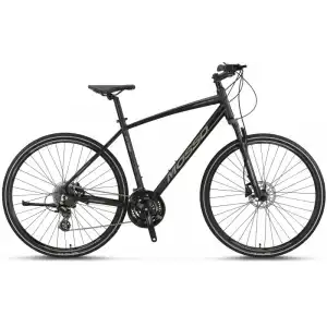 MOSSO LEGARDA-PRO-X24-MSM ERKEK ŞEHİR BİSİKLETİ 460H HD 28 JANT 24 VİTES SİYAH ANTRASİT