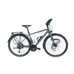 CARRARO CR-T WORLD ERKEK ŞEHİR BİSİKLETİ 560H HD 28 JANT 22 VİTES MAT ANTRASİT KIRMIZI