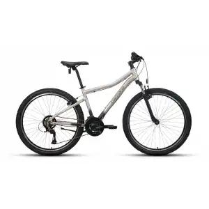 CARRARO MONTE 264 ERKEK DAĞ BİSİKLETİ 400H V 26 JANT 24 VİTES MAT NİKEL SICAK  GRİ SİYAH