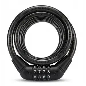 ZOLİ 12X1000 BİSİKLET ŞİFRELİ KİLİT XBYC 4522 SİYAH