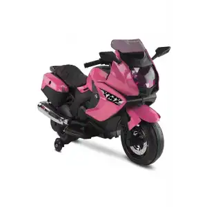 BABYHOPE 438A XMX-316 12V LEDLİ AKÜLÜ MOTOR PEMBE