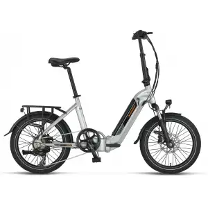 MOSSO KRONOS ELEKTRİKLİ KATLANIR BİSİKLET 390H HYD 20 JANT 7 VİTES SİLVER