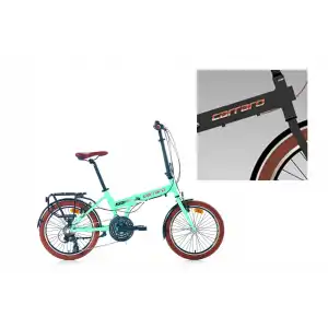 CARRARO FLEXI 121 KATLANIR BİSİKLET 350H V 20 JANT 21 VİTES MAT ANTRASİT GRİ BAKIR