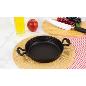 AROW AQUA  DÖKÜM SAHAN 18 CM SİYAH YUVARLAK DC1.TR-3649