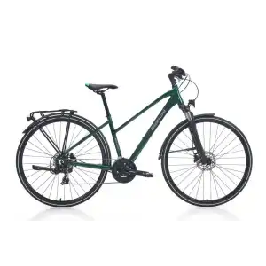 BIANCHI NEWTOURER 21 ST TOURNEY KADIN ŞEHİR BİSİKLETİ 430H HD 28 JANT 21 VİTES KOYU YEŞİL GRİ