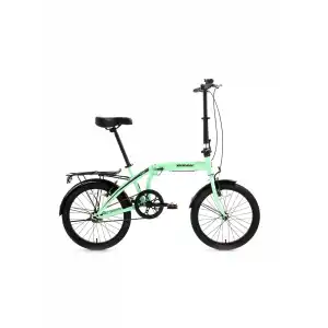 BİSAN TWIN KATLANIR BİSİKLET 32CM V 20 JANT 1 VİTES MİNT YEŞİLYEŞİL SİYAH
