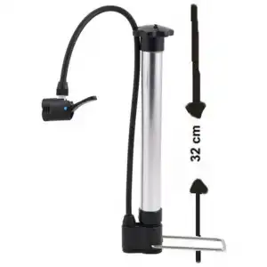 CAMARO MİNİ POMPA BİSİKLET BOT TOP ŞİŞİRME POMPASI ALU. PMP-300