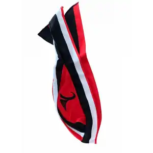 CARRARO BANDANA S BEDEN SİYAH KIRMIZI