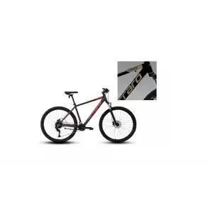 CARRARO FORCE 970C ERKEK DAĞ BİSİKLETİ 440H HD 29 JANT 18 VİTES MAT SİYAH ALTIN BAKIR KIRMIZI