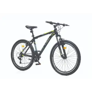 CORELLİ FELİX 3.0 ERKEK DAĞ BİSİKLETİ 380H V 26 JANT 21 VİTES SİYAH SARI GRİ
