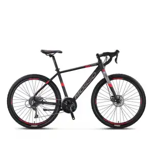 MOSSO GVL270 CLARIS ERKEK YARIŞ BİSİKLETİ 430H MD 27.5 JANT 16 VİTES SİYAH KIRMIZI