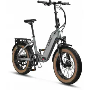 MOSSO HYDRA ELEKTRİKLİ KATLANIR BİSİKLET 420H HD 20 JANT 7 VİTES MAT ANTRASİT