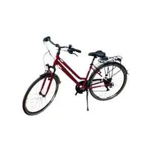 ÜMİT 2833 VENTURA L KADIN ŞEHİR BİSİKLETİ 430H V 28 JANT 21 VİTES BORDO BEYAZ