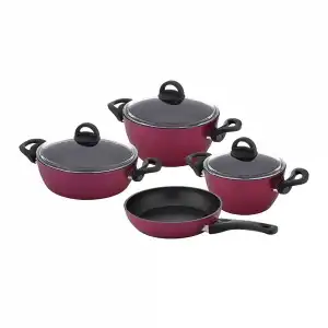 VIVALDI LİDYA GRANIT TENCERE SETİ 7 PARCA H024