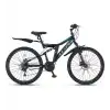 ÜMİT 2638 BLACKRIDER 2D ERKEK DAĞ BİSİKLETİ MD 26 JANT 21 VİTES SİYAH İNDİGO