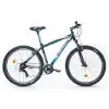 BİSAN MTX 7100 ERKEK DAĞ BİSİKLETİ 48CM V 27.5 JANT 21 VİTES MAT SİYAH MAVİ
