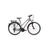 BİSAN TRX 8200 CITY KADIN ŞEHİR BİSİKLETİ 45CM V 28 JANT 21 VİTES MAT MOR BEYAZ MOR