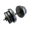 HATTRICK HDS10 DAMBIL SET PVC 10,5 KG SİYAH