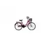 BİSAN SORRENTO KADIN ŞEHİR BİSİKLETİ 36CM V 24 JANT 3 VİTES MOR BEYAZ