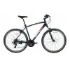 BİSAN TRX 8100 ERKEK ŞEHİR BİSİKLETİ 46CM V 28 JANT 21 VİTES MAT SİYAH MAVİ
