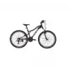 BİSAN BUFFALO ERKEK DAĞ BİSİKLETİ 37CM V 27.5 JANT 21 VİTES MAT SİYAH KIRMIZI