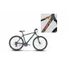 CARRARO FORCE 700 ERKEK DAĞ BİSİKLETİ 432H V 27.5 JANT 21 VİTES MAT ANTRASİT TURUNCU BEYAZ