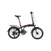 BİSAN FX 3500-TOURNEY KATLANIR BİSİKLET 32CM V 20 JANT 7 VİTES SİYAH KIRMIZI