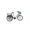 BİSAN E-PORTER L ÜÇ TEKERLİ ELEKTRİKLİ BİSİKLET 44CM V 24 JANT NEX.3 VİTES TURKUAZ SİYAH