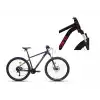 CARRARO CRX 924 ERKEK DAĞ BİSİKLETİ 400H HD 29 JANT 24 VİTES KARANLIK MOR KIRMIZI