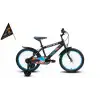 CARRARO MONSTER ERKEK ÇOCUK BİSİKLETİ 210H V 12 JANT MAT SİYAH GRİ MAVİ