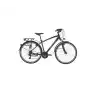 BİSAN TRX 8100 CITY ERKEK ŞEHİR BİSİKLETİ 46CM V 28 JANT 21 VİTES MAT SİYAH KIRMIZI