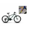 CARRARO FORCE 400 ERKEK DAĞ BİSİKLETİ 325H V 24 JANT 21 VİTES MAT PETROL KIRMIZI TURUNCU