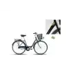 CARRARO TIFFANY 7.0 KADIN ŞEHİR BİSİKLETİ 500H KONTRA FREN 28 JANT NEX-7-V MAT SİYAH HARDAL