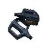 PEDAL ÇOCUK BİSİKLETİ 20 JANT İÇİN PLASTİK BİLYASIZ  REFLEKTÖRLÜ ÇİFT SİYAH