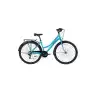 BİSAN SMILE KADIN ŞEHİR BİSİKLETİ 44CM V 26 JANT 7 VİTES AÇIK MAVİ SİYAH