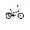 BİSAN FX 3500-NX3 KATLANIR BİSİKLET 32CM V 20 JANT NEX.3 VİTES METALİK GRİ MAVİ