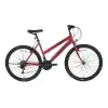 BİSAN SENTIERO KADIN DAĞ BİSİKLETİ 42CM V 24 JANT 21 VİTES METALİK KIRMIZI SİYAH