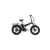 BİSAN E-FOLDİNG GAZ KOLLU F4 ELEKTRİKLİ KATLANIR BİSİKLET 43CM MD 20 JANT 7 VİTES MAT SİYAH SARI