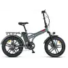 MOSSO IGNERA-RR ELEKTRİKLİ KATLANIR BİSİKLET 420H HD 20 JANT 7 VİTES MAT ANTRASİT KIRMIZI