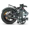 MOSSO IGNERA-RR ELEKTRİKLİ KATLANIR BİSİKLET 420H HD 20 JANT 7 VİTES MAT ANTRASİT KIRMIZI