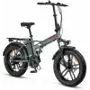 MOSSO IGNERA-RR ELEKTRİKLİ KATLANIR BİSİKLET 420H HD 20 JANT 7 VİTES MAT ANTRASİT KIRMIZI