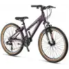 MOSSO WILDFIRE L-24-V KADIN DAĞ BİSİKLETİ 330H 24 JANT 21 VİTES MAT MOR