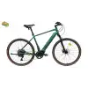 CARRARO E-SPORTIVE X PRO ERKEK ŞEHİR BİSİKLETİ 520H HD 28 JANT 10 VİTES DI2 MET.YEŞİL TURUNCU GÜMÜŞ