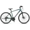 MOSSO LEGARDA-PRO-X24-MSM ERKEK ŞEHİR BİSİKLETİ 560H HD 28 JANT 24 VİTES MAVİ GÜMÜŞ