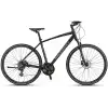 MOSSO LEGARDA-PRO-X24-MSM ERKEK ŞEHİR BİSİKLETİ 510H HD 28 JANT 24 VİTES SİYAH ANTRASİT