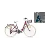 CARRARO JULIET KADIN ŞEHİR BİSİKLETİ 430H V 28 JANT 21 VİTES MAT MAVİ KROM KREM