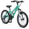 MOSSO WILDFIRE L-20-V KIZ ÇOCUK BİSİKLETİ 280H 20 JANT 18 VİTES EMERALD MOR