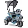BABYHOPE 127 LITTLE PANDA ÜÇ TEKER KONTROLLÜ BEBEK BİSİKLETİ PETROL MAVİSİ
